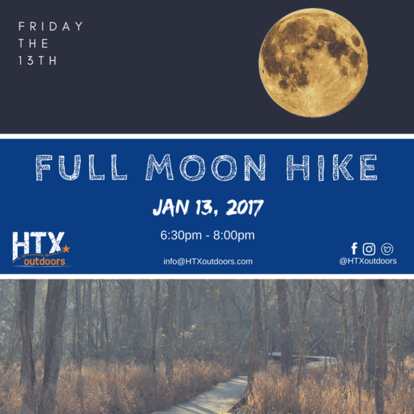 full moon hike