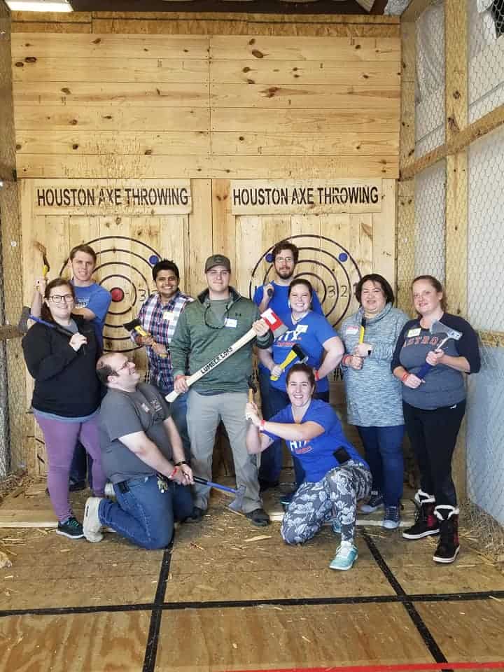Axe Throwing with HTXoutdoors