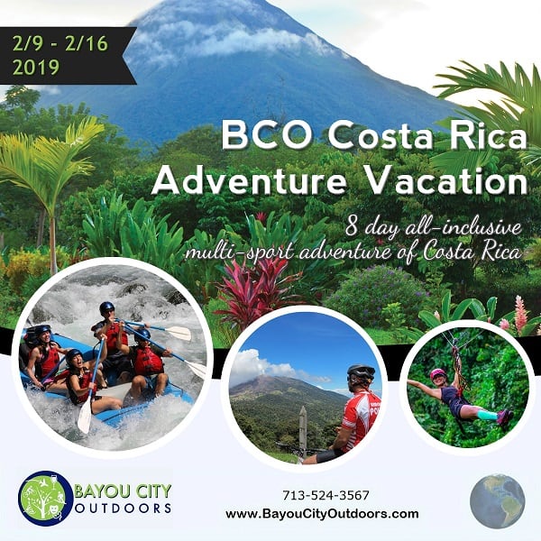 BCO Costa Rica Adventure Vacation 2019 feb