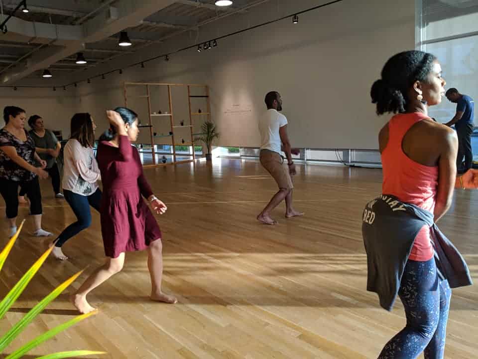 Afro Latin dance class in Midtown