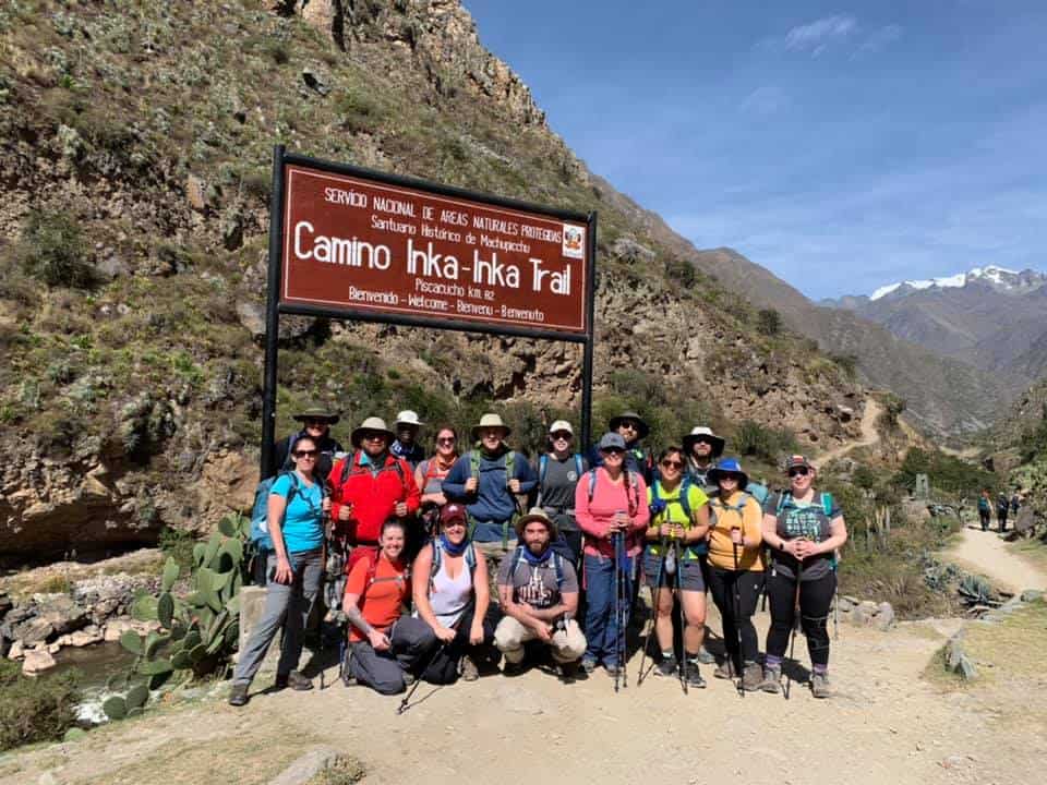 Start of Inca Trail