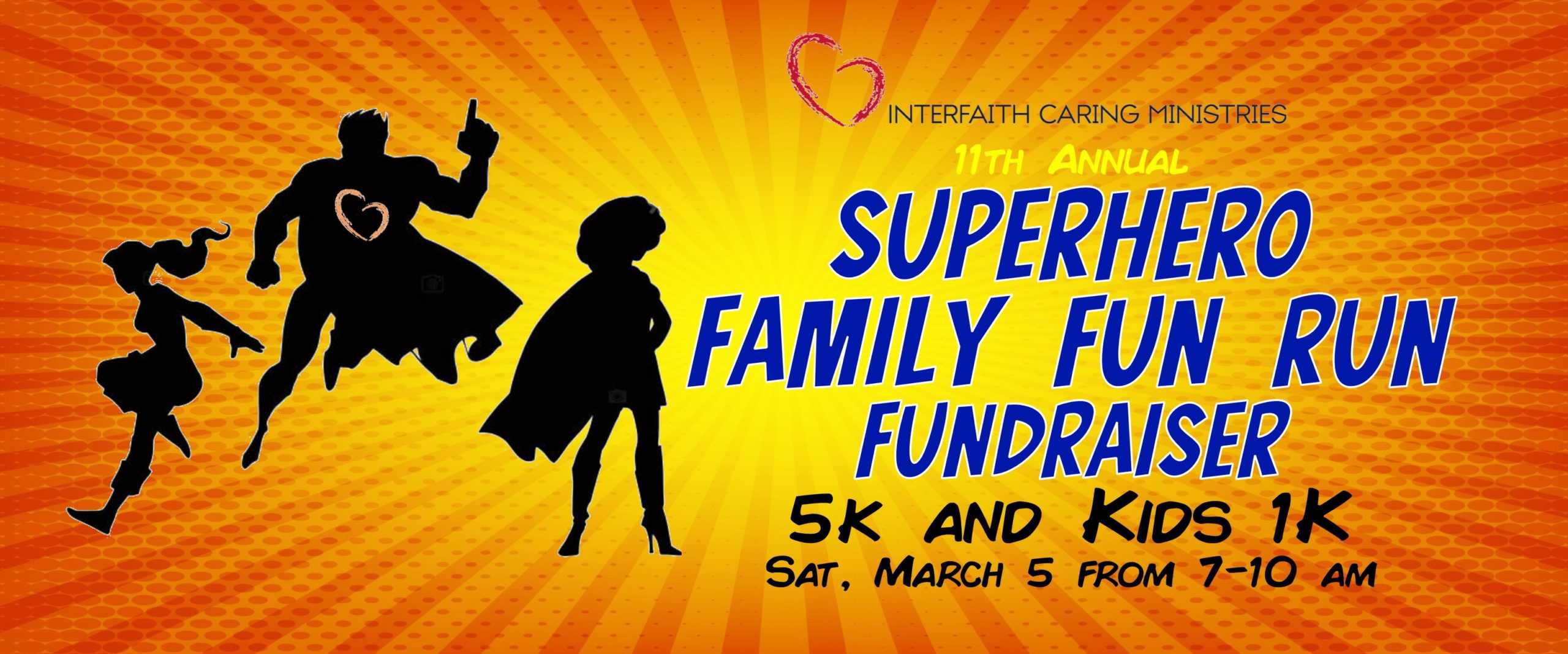 11th Annual Superhero Family 5K and Kids' 1K Fundraiser