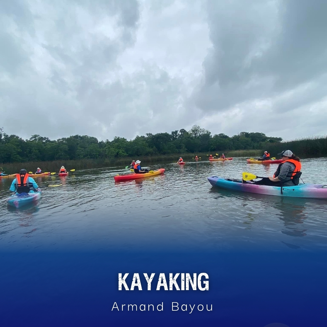 Kayaking Armand Bayou