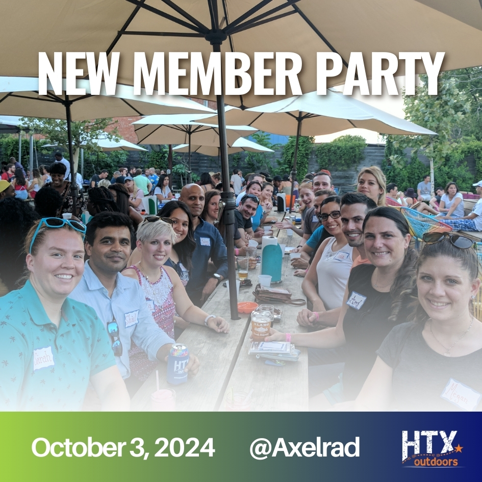 Kick off your new journey at the HTXO New Member Party!