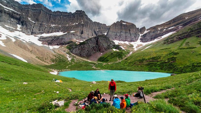 Backpacking in Glacier National Park