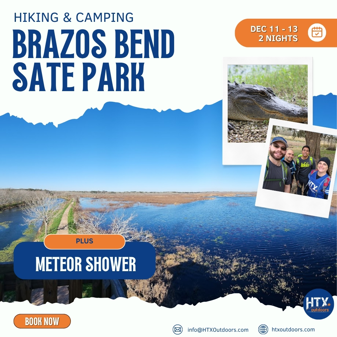 Brazos Bend Camping & Meteor Shower