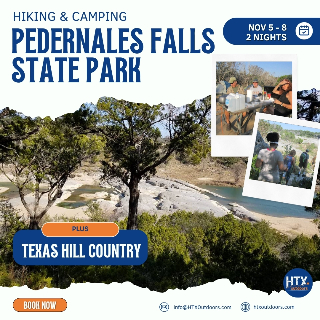Camping at Pedernales Falls State Park