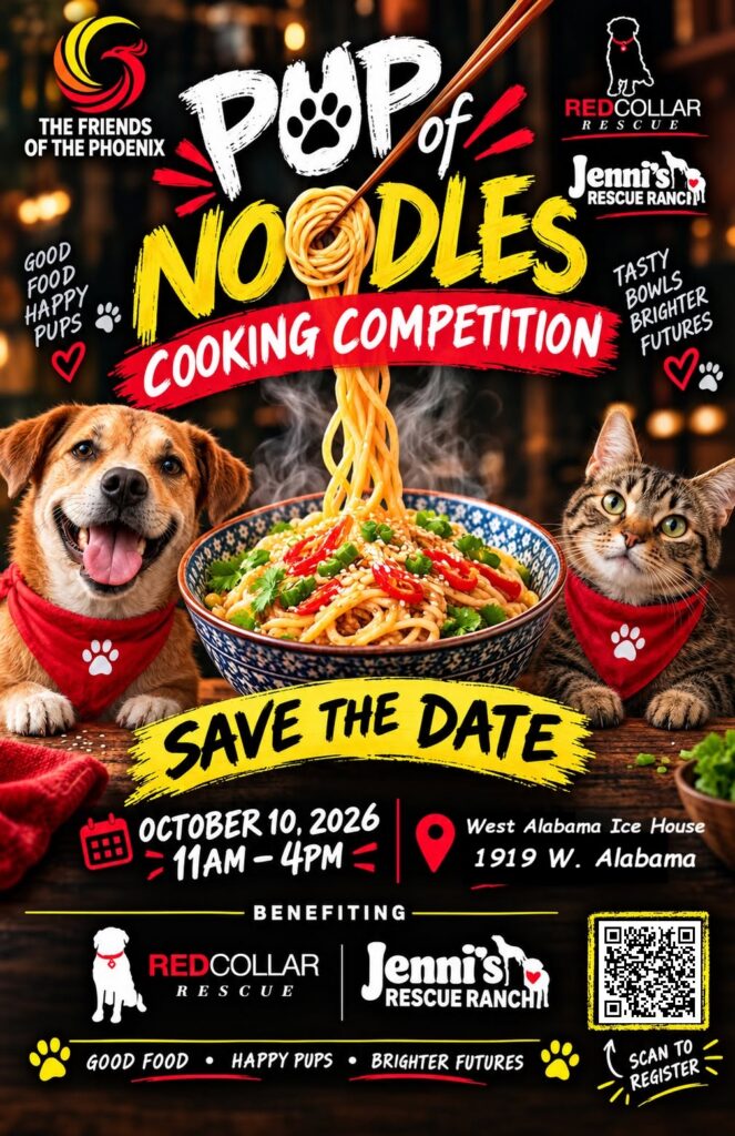 Pup of Noodles — Noodle Cook-Off
