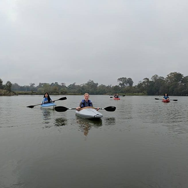 kayakers